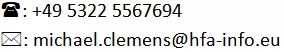 Telefonnummer und E-Mailadresse von Michael Clemens
